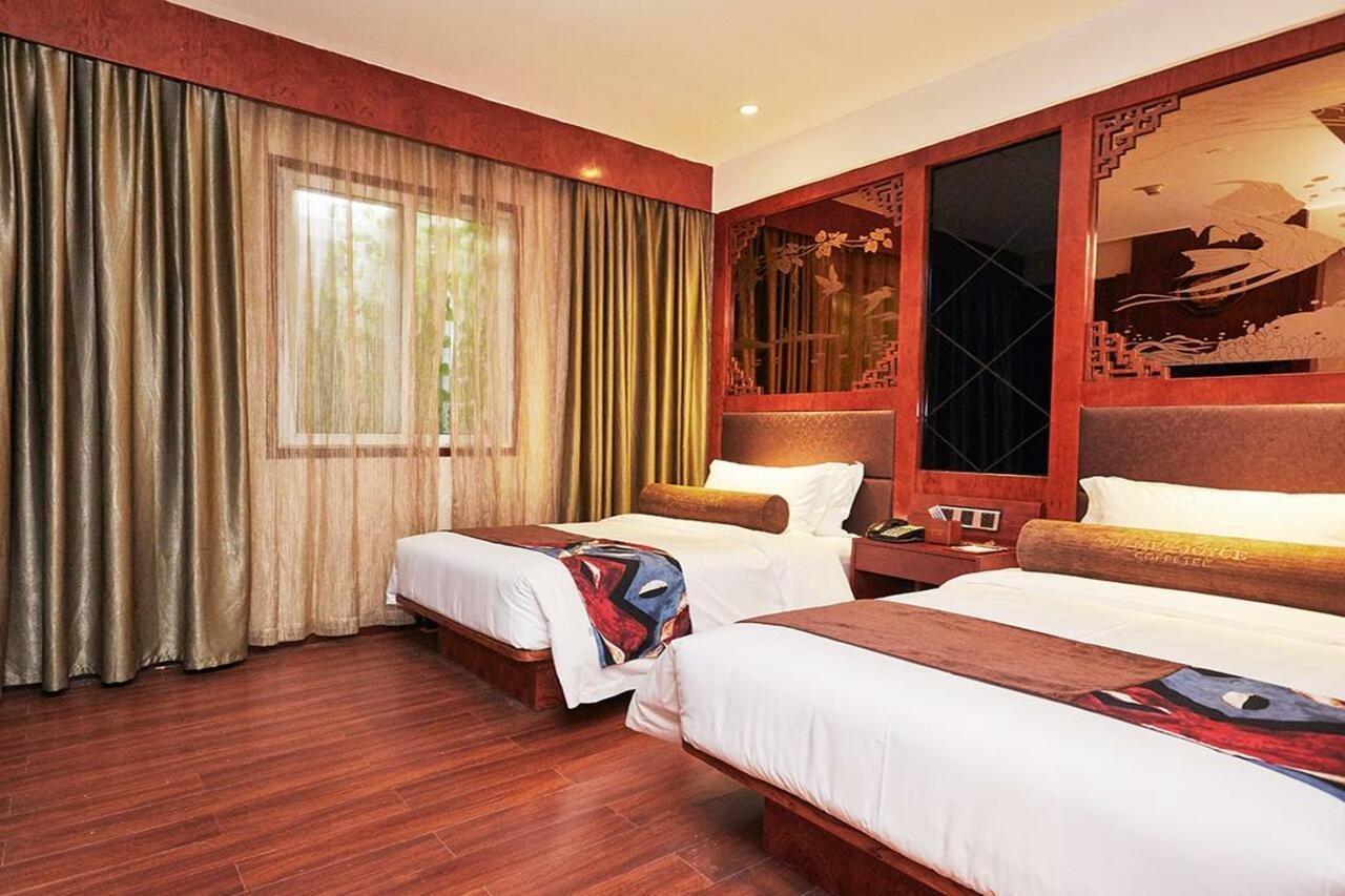 Guangzhou Yu Cheng Hotel Bagian luar foto